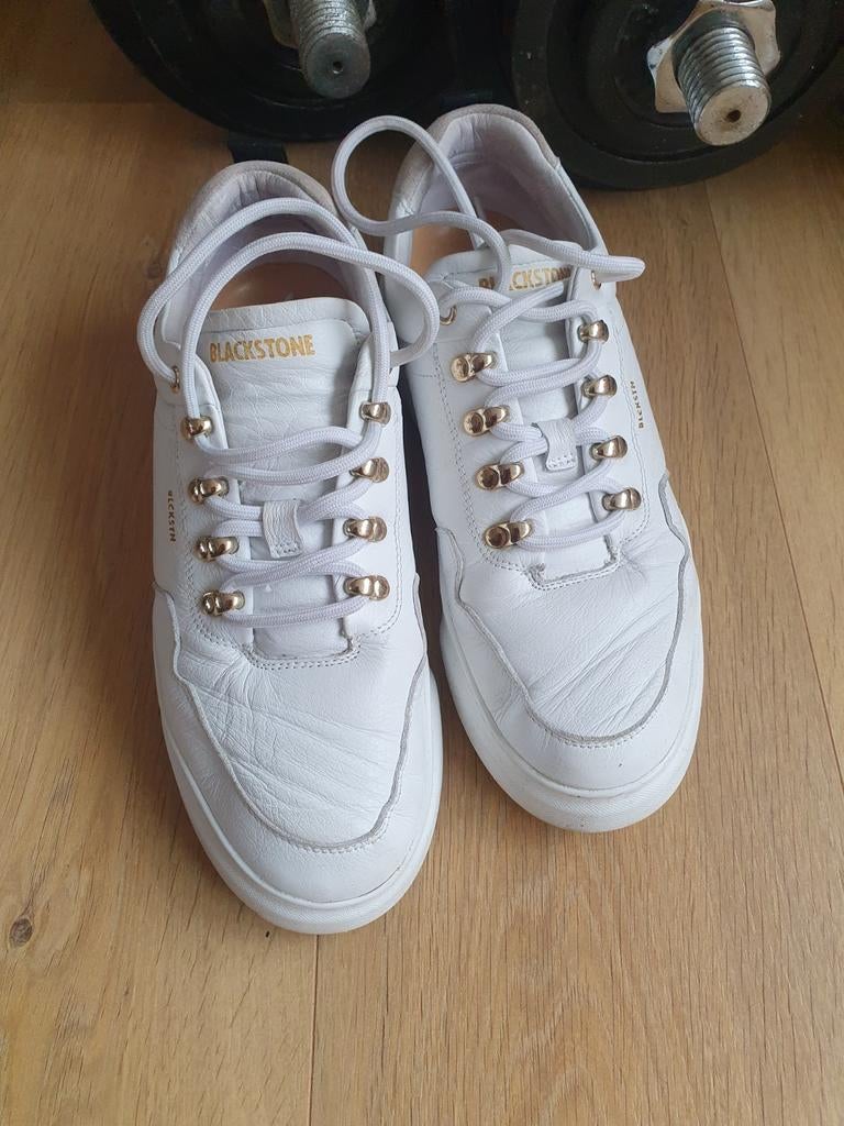 Stijlvolle witte Blackstone sneakers - Maat 40, Wit, Ophalen of Verzenden, Blackstone, Sneakers of Gympen