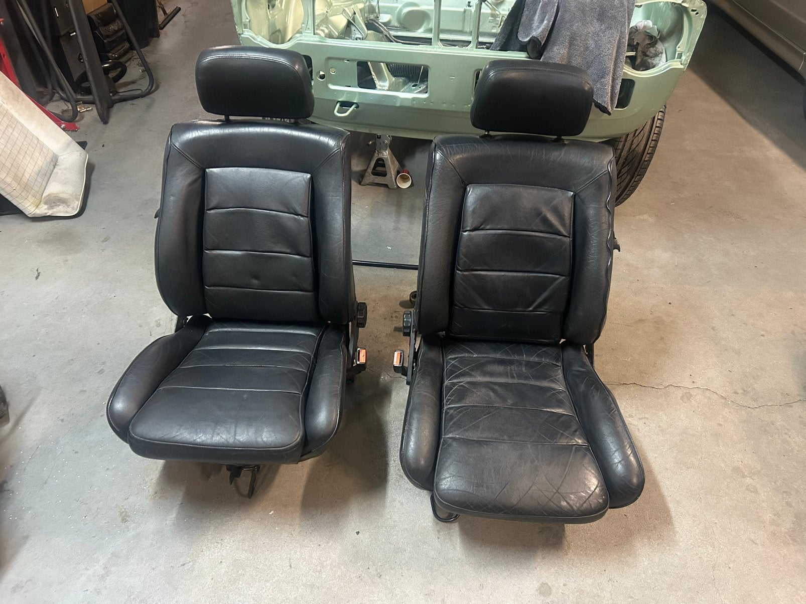 Golf 1 cabrio zwart leder, Auto-onderdelen, Interieur en Bekleding, Ophalen, Gebruikt, Volkswagen