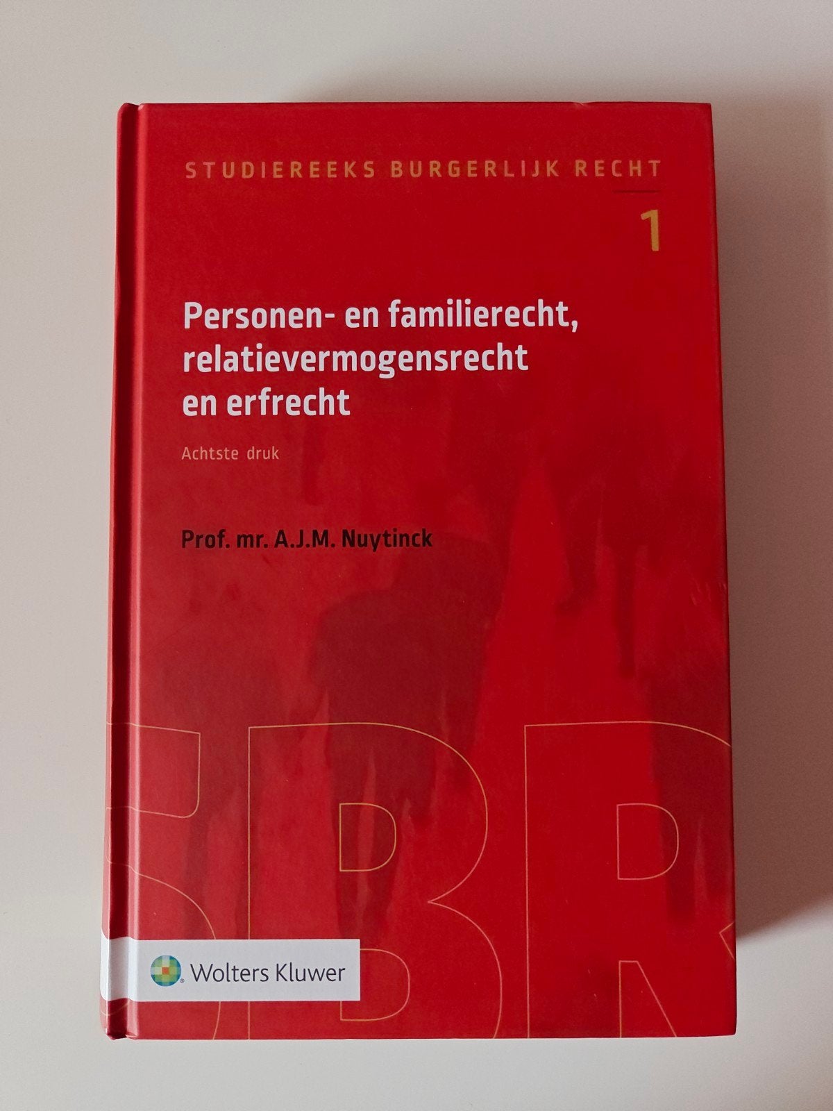Studiereeks Burgerlijk Recht 1: Personen- en familierecht, Boeken, Prof. mr. A.J.M. Nuytinck, Ophalen of Verzenden, Alpha, WO