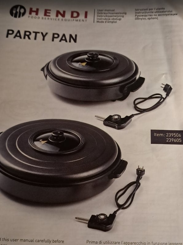 Partypan, Huis en Inrichting, Ophalen, Overige typen, Antiaanbaklaag, Nieuw