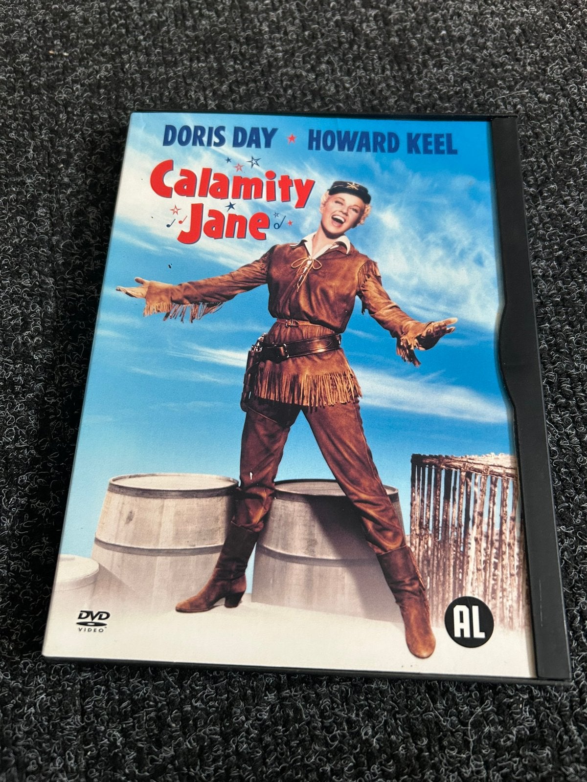 Calamity jane op dvd 1953, Alle leeftijden, Ophalen of Verzenden, Gebruikt