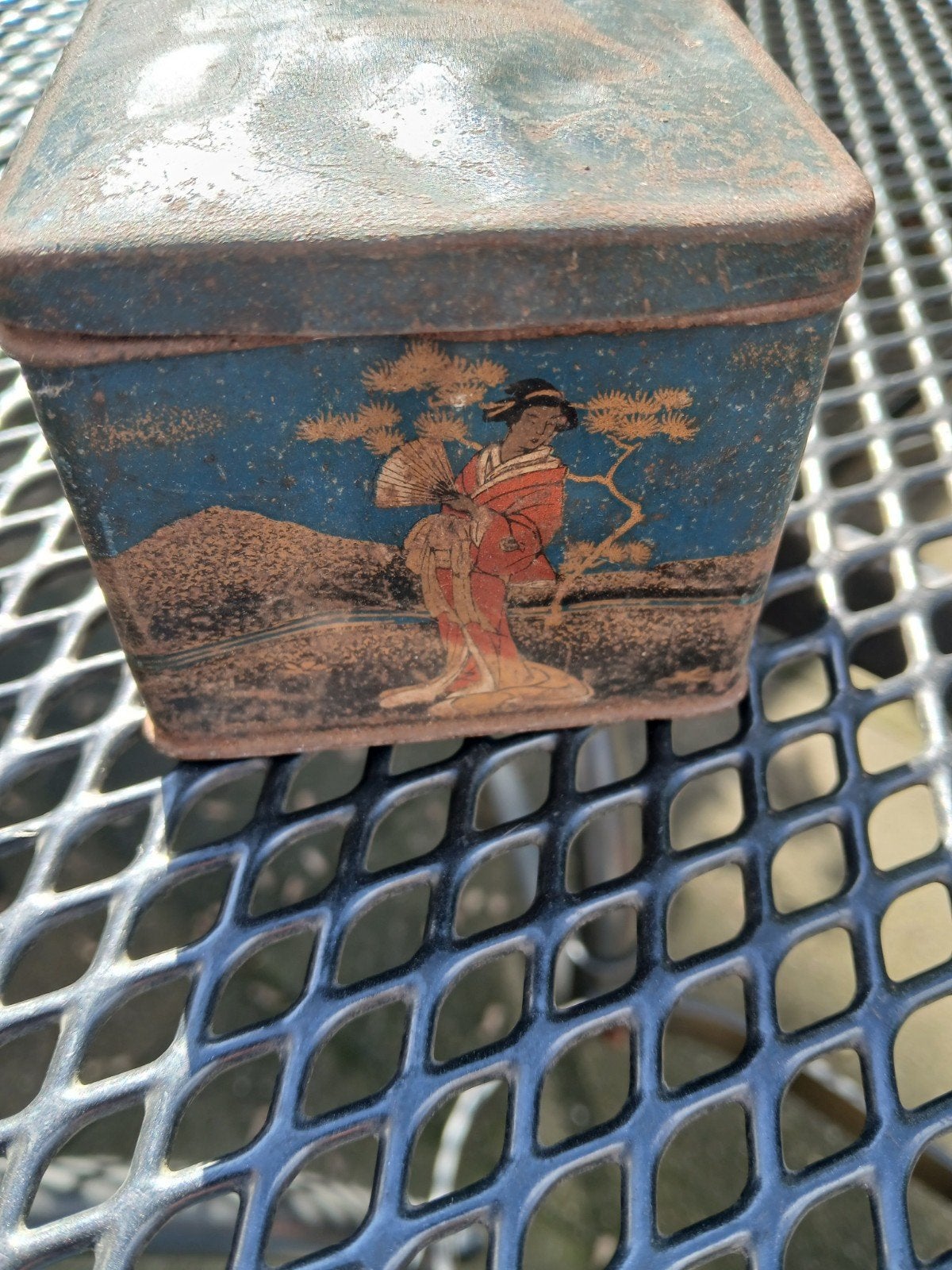 Vintage Japans? blik, Verzamelen, Ophalen of Verzenden