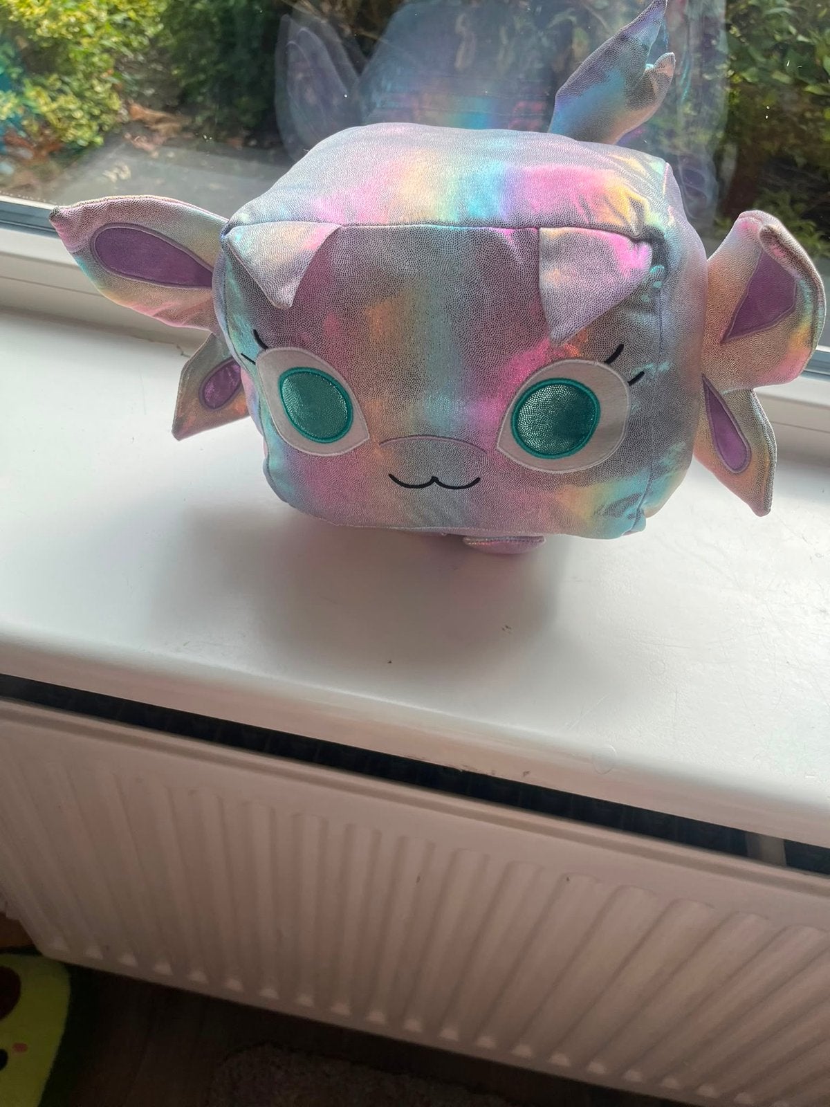 Schattige regenboogkleurige knuffel, Overige merken, Overige karakters, Overige typen, Ophalen of Verzenden