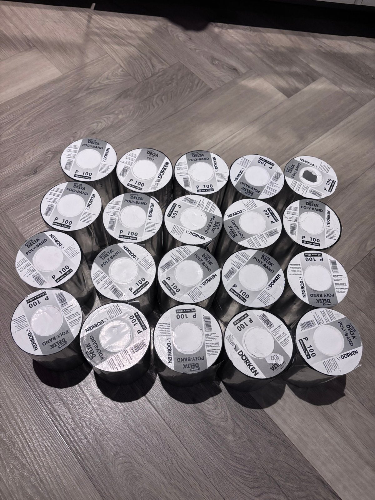 20x Nieuwe Delta Poly-Band P 100 afdichtingsband, Doe-het-zelf en Verbouw, Ophalen of Verzenden, Nieuw, Overige materialen