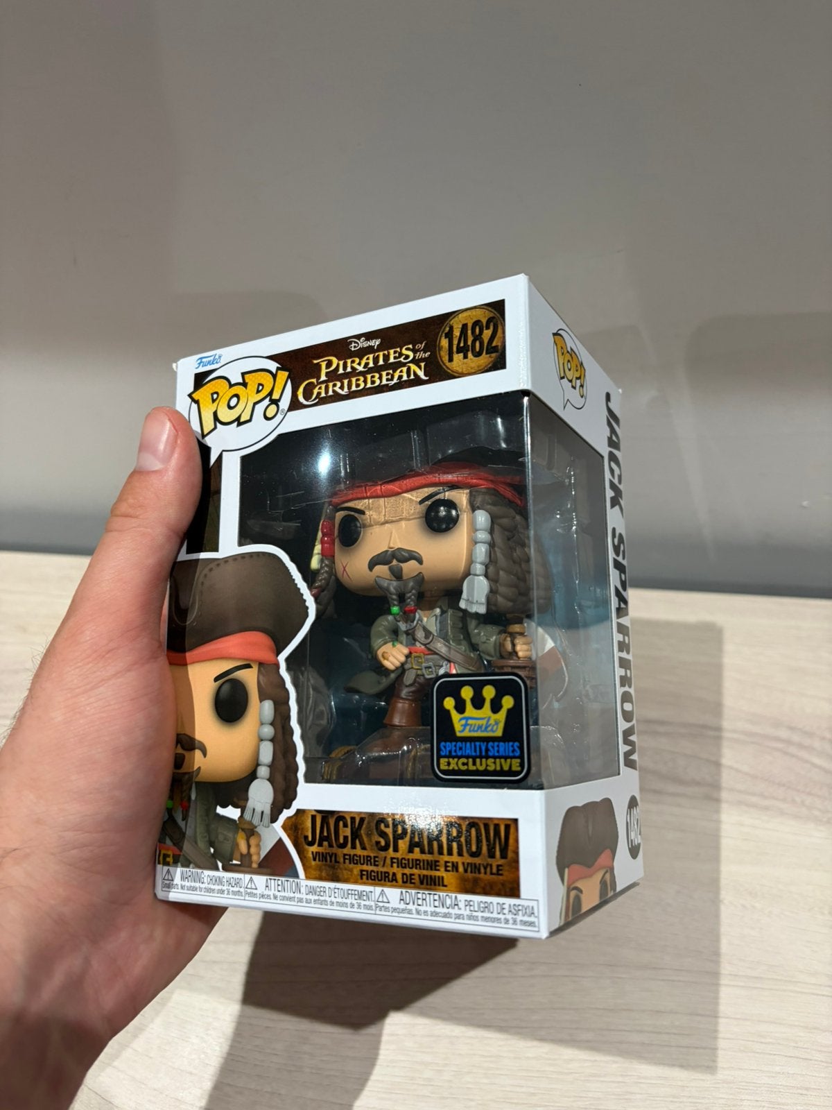 Jack Sparrow 1482 Funko Pop! Disney POTC Specialty Series, Funko Europe, Ophalen of Verzenden, Zo goed als nieuw, 4th floor, 1 Queen Caroline St, London W6 9YN, Verenigd Koninkrijk