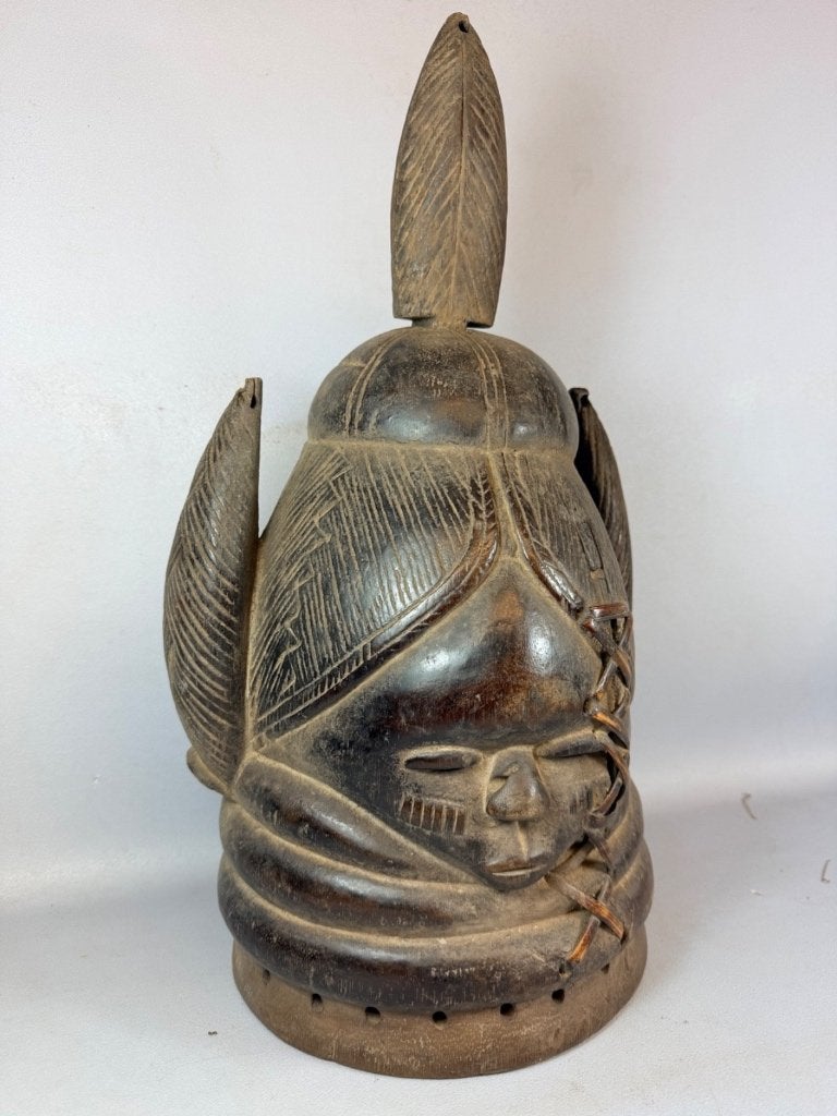 260890 Afrikaans Mende Masker - Sierra Leone., Ophalen of Verzenden