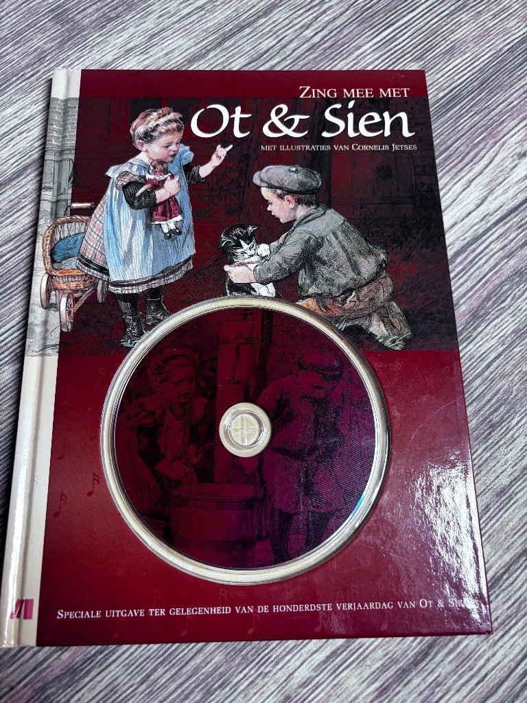 Ot en Sien cd met kinderliedjes boek, Ophalen, Nieuw, Overige typen