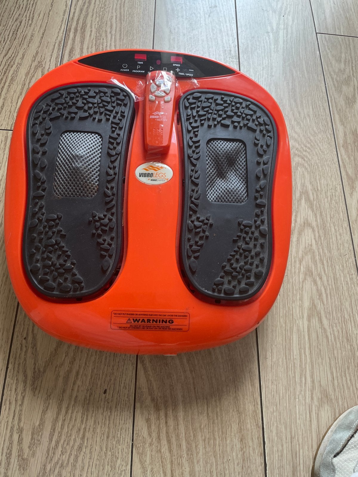 Vibro Legs Voetmassageapparaat met Afstandsbediening, Ophalen of Verzenden, Gebruikt, Apparaat