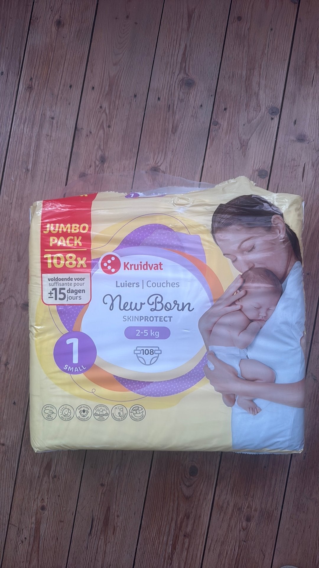 Luiers maatje 1 kruidvat, Ophalen, Zo goed als nieuw, Overige typen