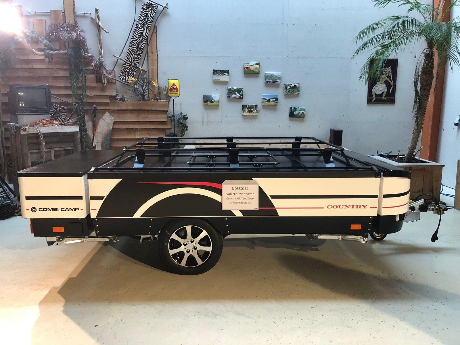 Combi-Camp Country Xclusive 2022, Caravans en Kamperen, Vouwwagens, Ophalen, Combi-Camp, Tot en met 2, Aanwezig