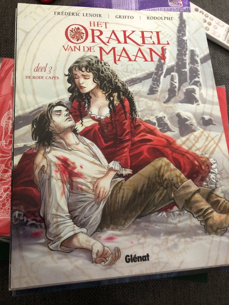 de rode capes het orakel van de maan k2, Eén stripboek, Ophalen of Verzenden, Zo goed als nieuw