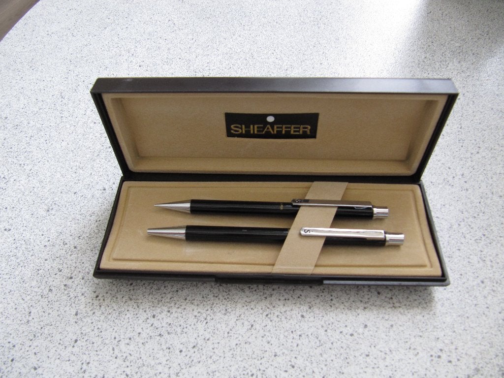Sheaffer pennenset, Verzamelen, Pennenverzamelingen, Ophalen, Sheaffer, Balpen, Met doosje