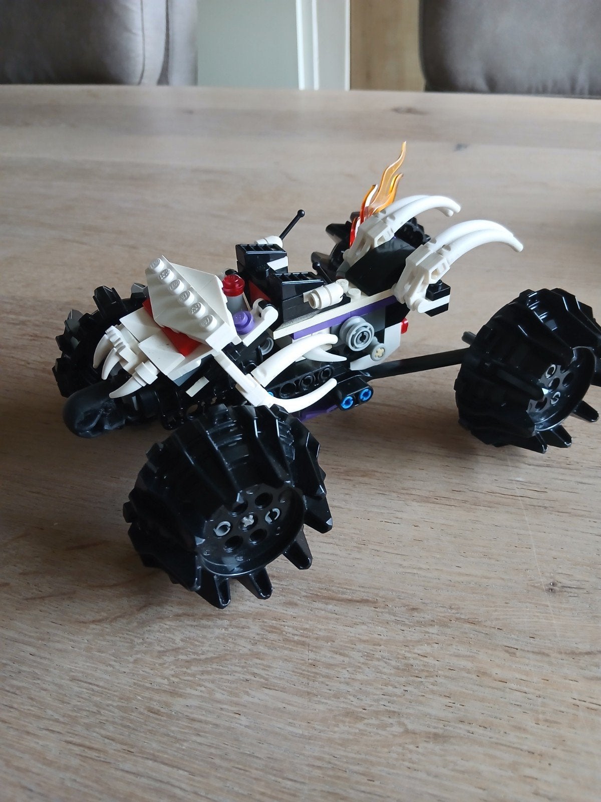 lego 2518 nuckal's terreinwagen,  ninjago, Gebruikt, Lego, Ophalen of Verzenden, Ninjago