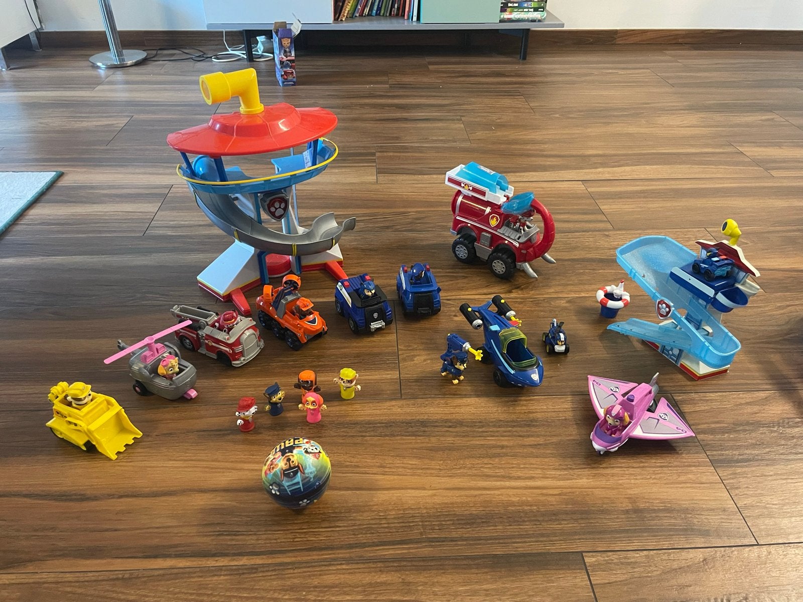 Paw Patrol Uitgebreide Speelset met Voertuigen en Figuren, Ophalen of Verzenden, Zo goed als nieuw, Jongen of Meisje