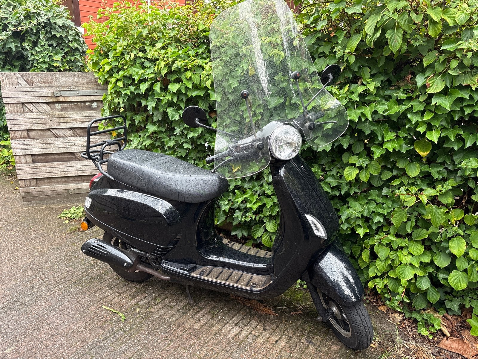 Zwarte Senzo Rivalux S, Ophalen, Gebruikt, Benzine