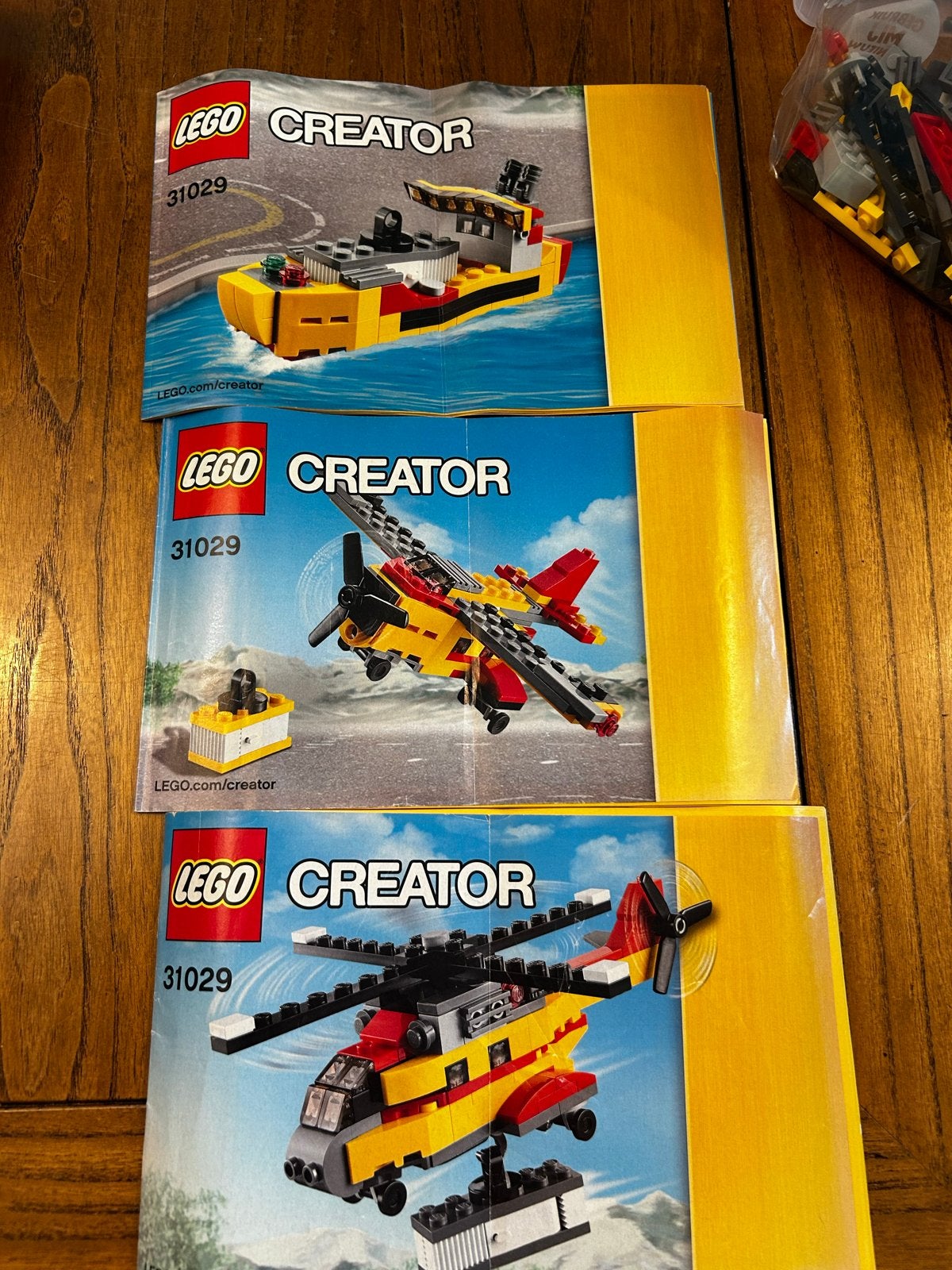 Lego Creator 31029: Transporthelikopter (3-in-1), Gebruikt, Lego, Ophalen of Verzenden, Inclusief instructies