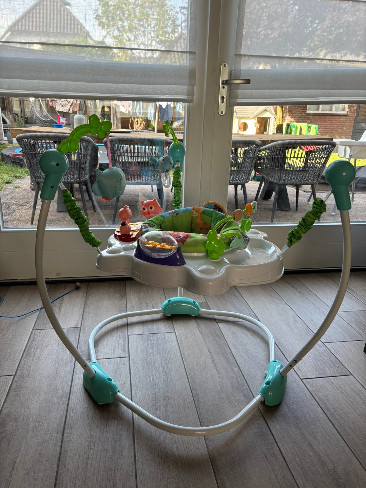 Baby jumper, Ophalen, Zo goed als nieuw