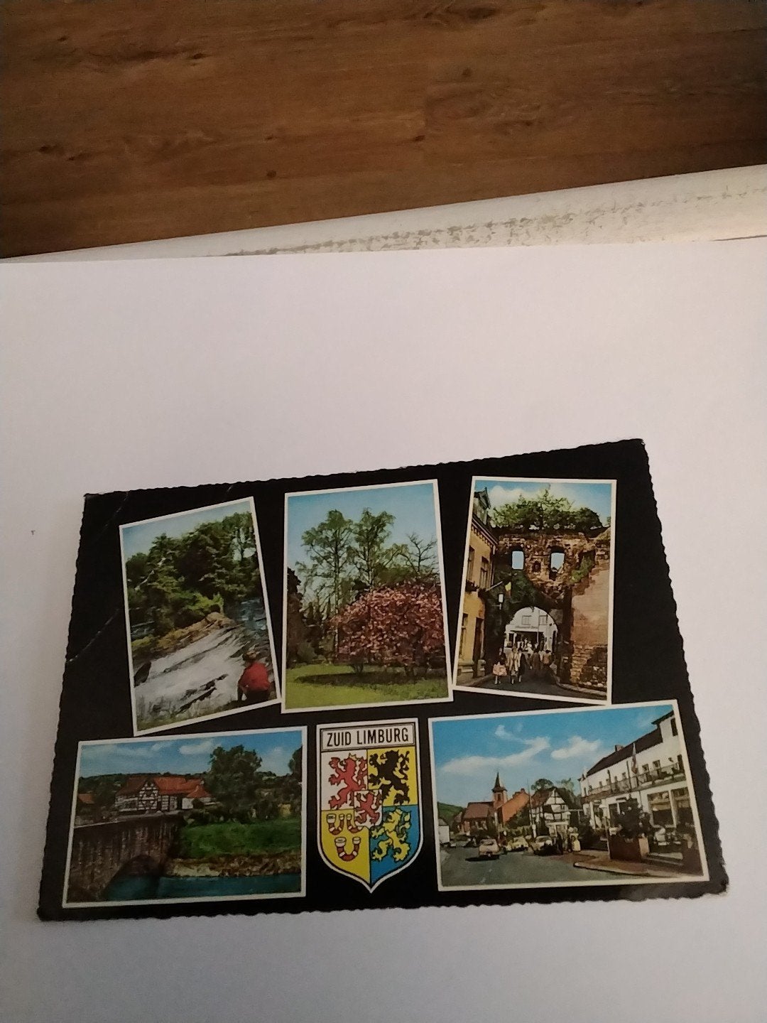 Vintage ansichtkaarten Zuid Limburg op leisteen, Verzamelen, Ophalen of Verzenden