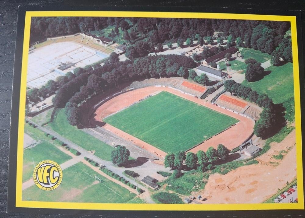 Stadion Ansichtkaart Plauen, Ophalen, Gebruikt, Buitenlandse clubs, Poster, Plaatje of Sticker