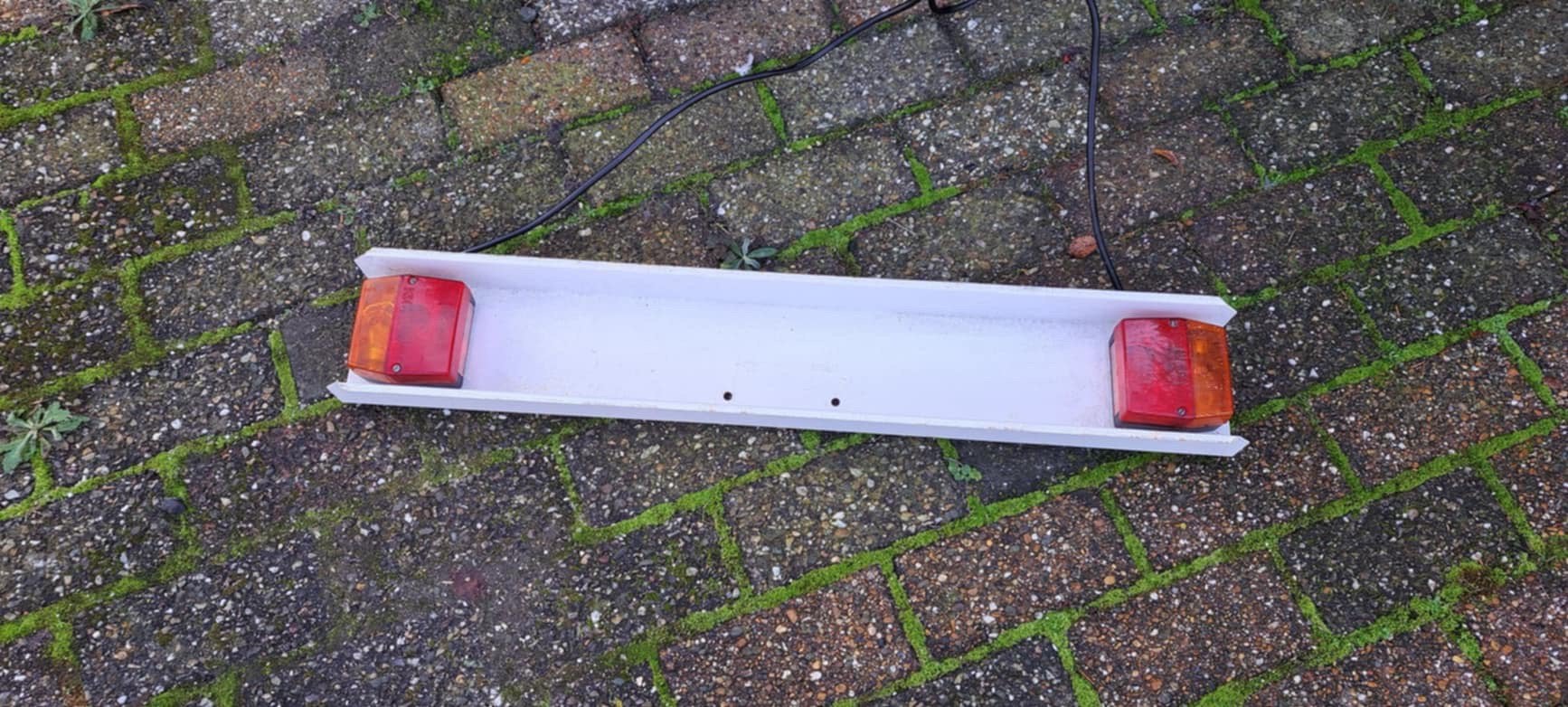 Te koop trailer lichtbak, Ophalen of Verzenden, Gebruikt