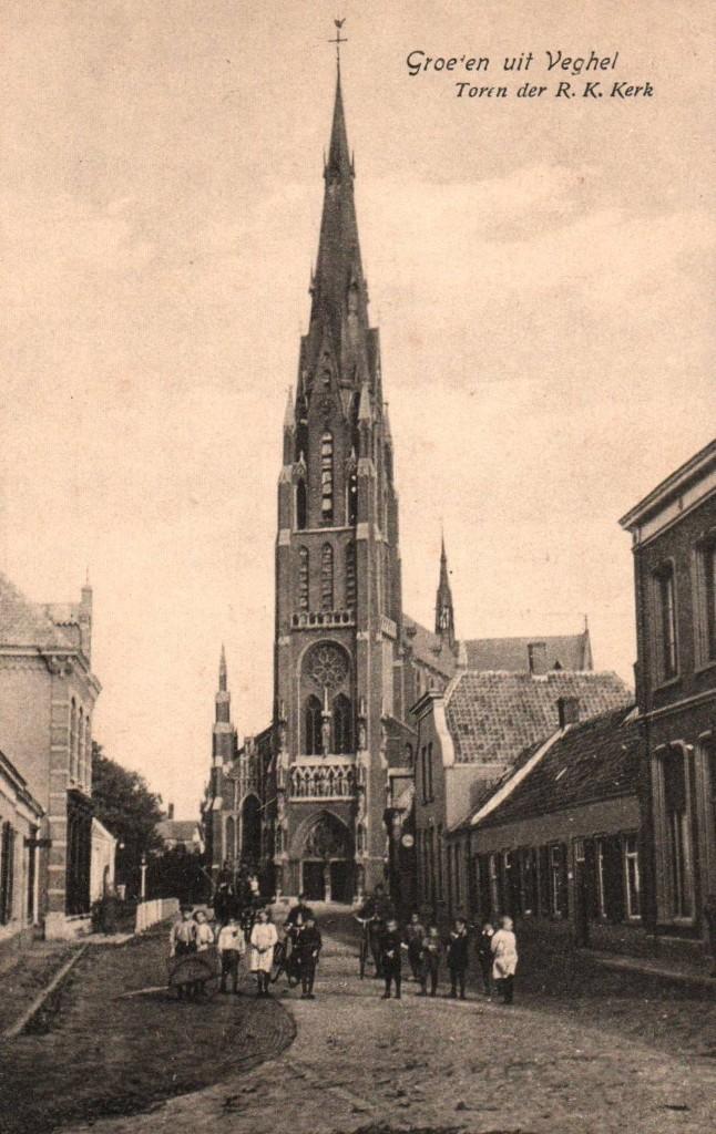 Ansichtkaart Veghel, Verzamelen, Ansichtkaarten | Nederland, Ophalen of Verzenden, Noord-Brabant