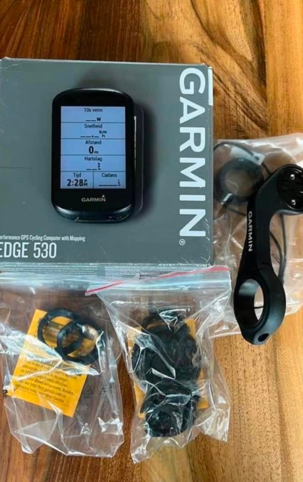Garmin Edg 530 + houder, Ophalen of Verzenden, Zo goed als nieuw