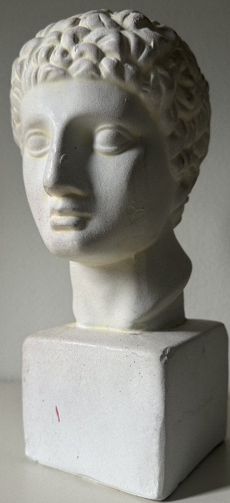 APOLLO - BEELD - PARASTONE/GIPS - 26 CM HOOG, Ophalen of Verzenden