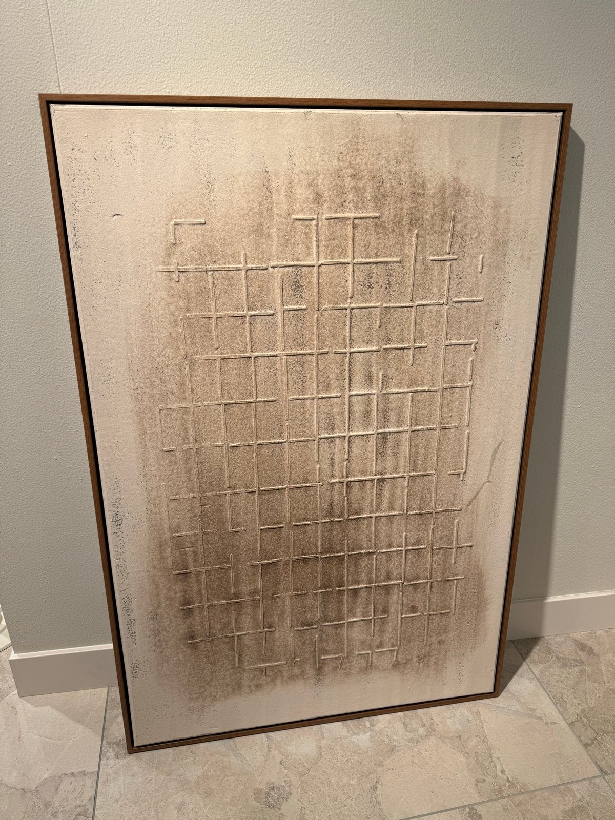 Pomax Schilderij Labyrinth 123x83cm, Ophalen, Zo goed als nieuw, Schilderij, 75 tot 100 cm