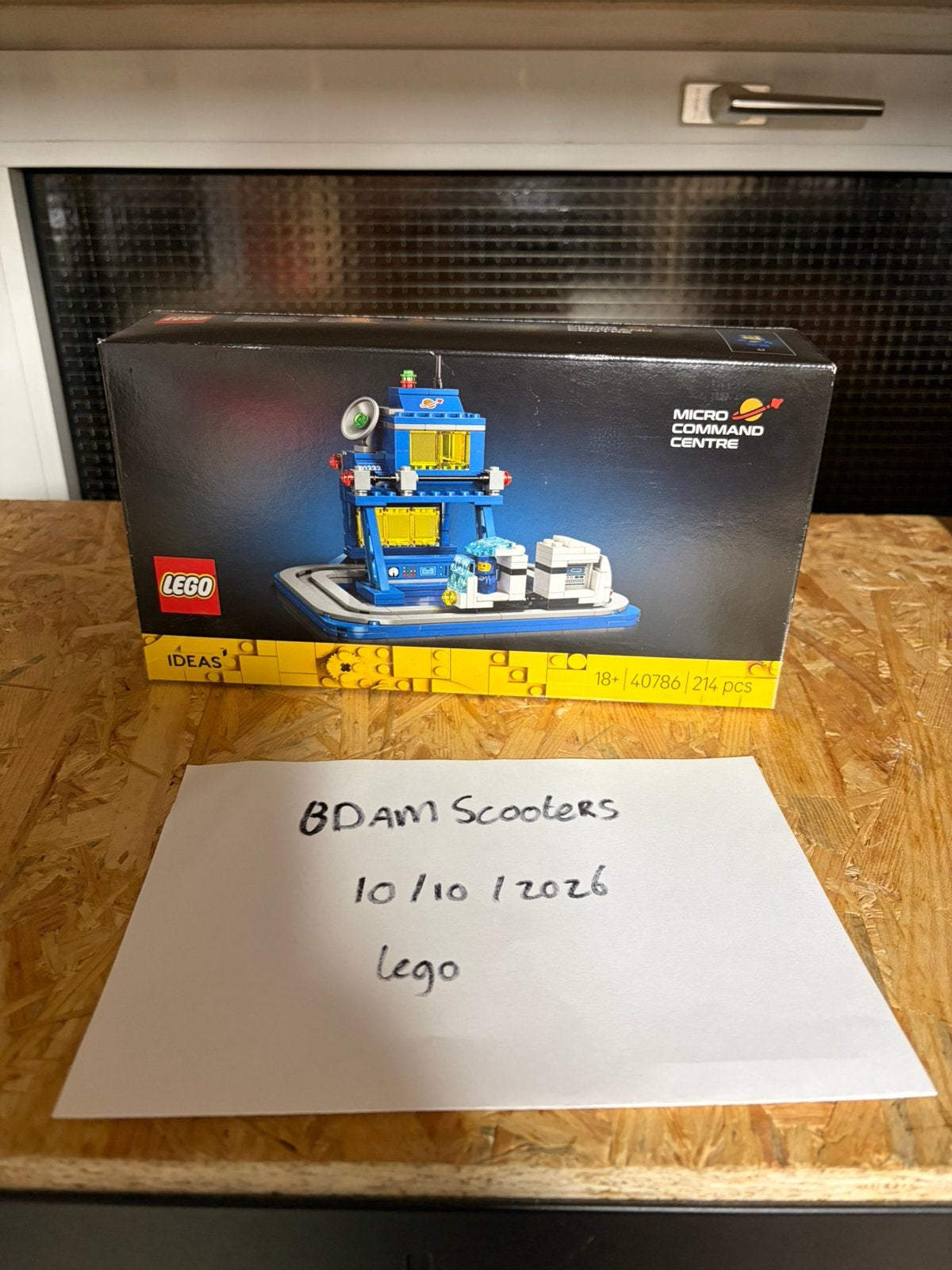 LEGO Ideas Micro Command Centre (40786) nieuw!, Kinderen en Baby's, Ophalen of Verzenden, Zo goed als nieuw