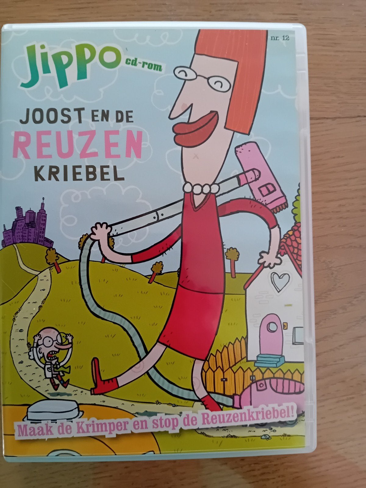 Jippo: Joost en de Reuzenkriebel CD-ROM (PC/Mac), Puzzel en Educatief, Gebruikt, 1 speler, Ophalen of Verzenden