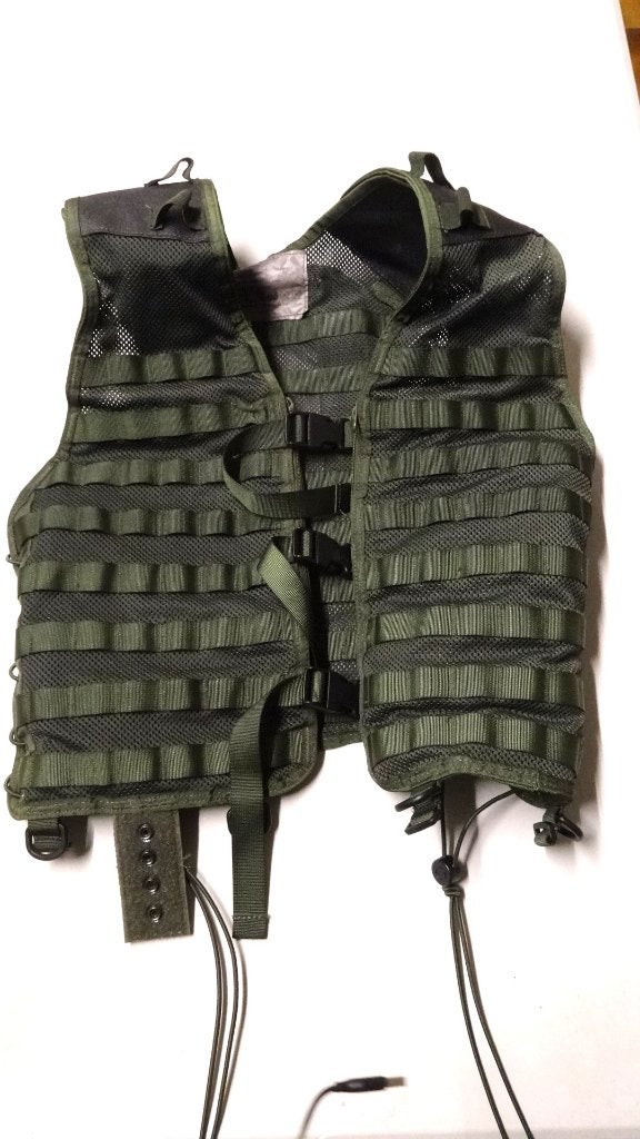 Ops vest. Gevechtsvest Groen, Ophalen of Verzenden, Landmacht, Nederland, Kleding of Schoenen