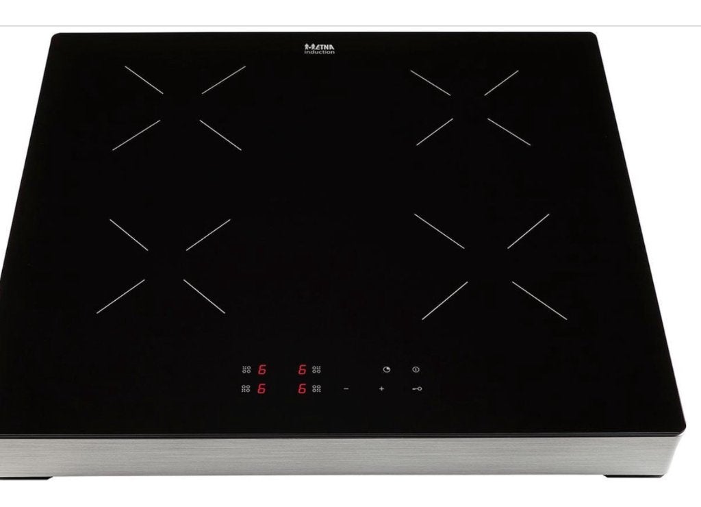 ETNA KIV164RVS - Vrijstaande inductie kookplaat, Witgoed en Apparatuur, Kookplaten, Ophalen, 4 kookzones, Zo goed als nieuw, Inductie