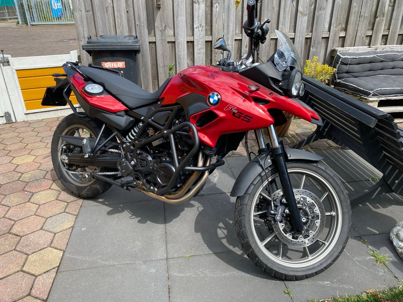 BMW F700GS, Motoren, Handvatverwarming, 2 cilinders, Occasion, Toermotor