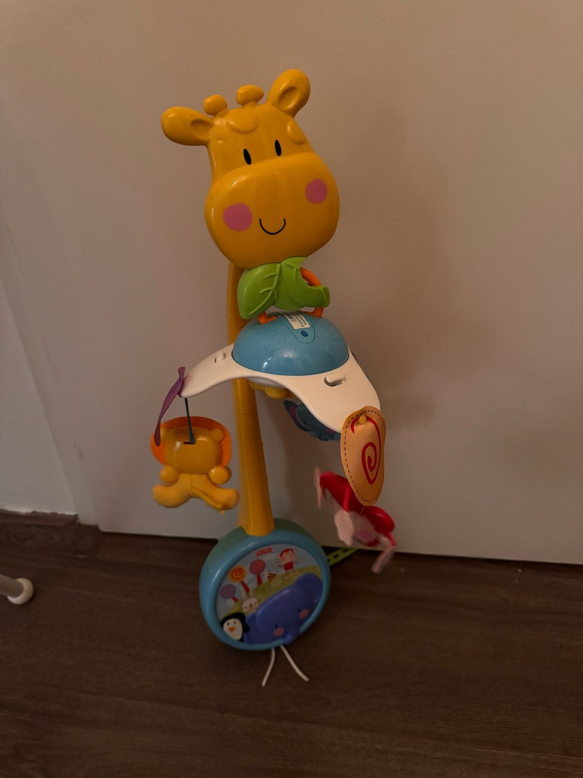 Fisher-Price Muziekmobiel - Werkt en Past op Diverse Diktes, Ophalen, Gebruikt, Overige typen, Met geluid