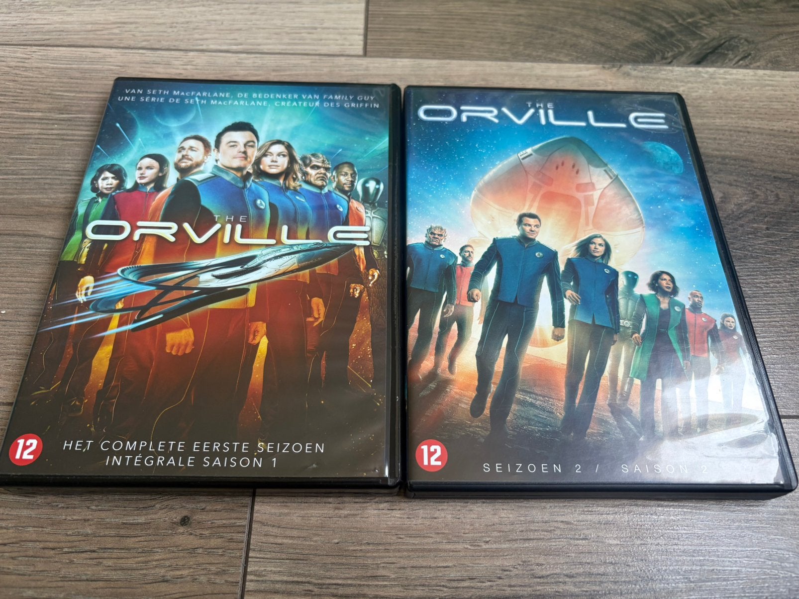 The Orville seizoen 1&2 van Seth MacFarlane NL uitgaven, Vanaf 12 jaar, Ophalen of Verzenden, Zo goed als nieuw, Actie en Avontuur