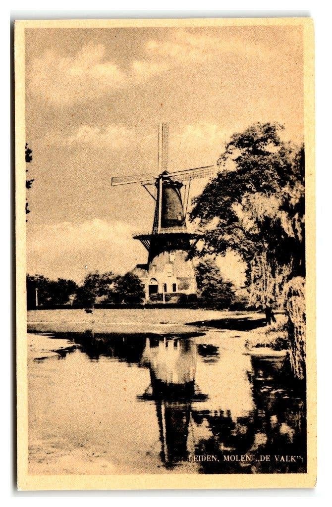 Leiden, Molen "De Valk", Verzenden, 1960 tot 1980, Ongelopen, Zuid-Holland