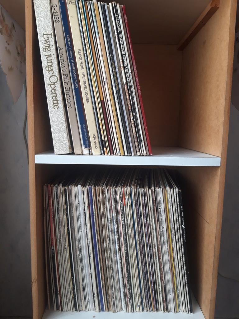 150 lp vinyl platen partij, Ophalen, Gebruikt, Overige formaten