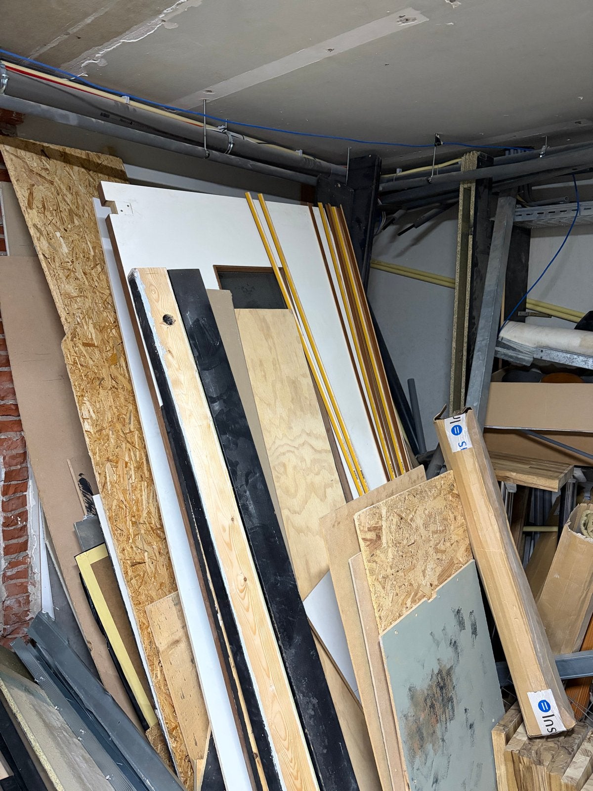Verschillende soorten hout en platen, Ophalen, Gebruikt, Overige typen, Overige houtsoorten