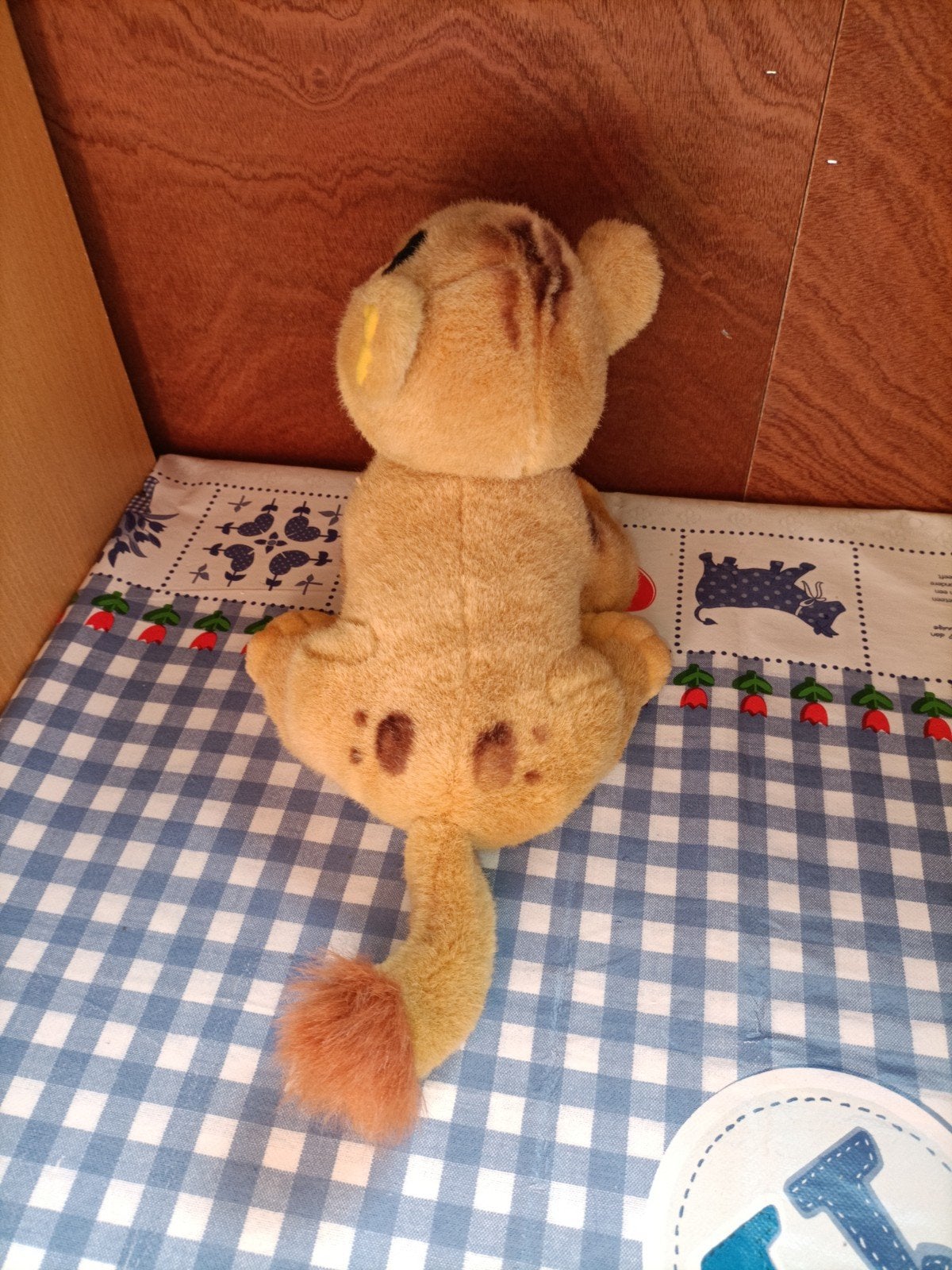 Simba knuffel Lion King Disneyland 20 cm groot, Ophalen of Verzenden, Zo goed als nieuw, Overige typen