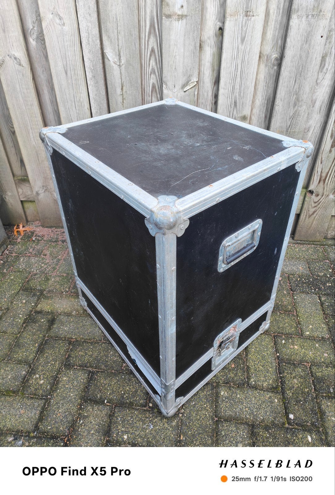Stevige Flightcase / Transportkist - Zwart met Aluminium, Muziek en Instrumenten, Ophalen of Verzenden