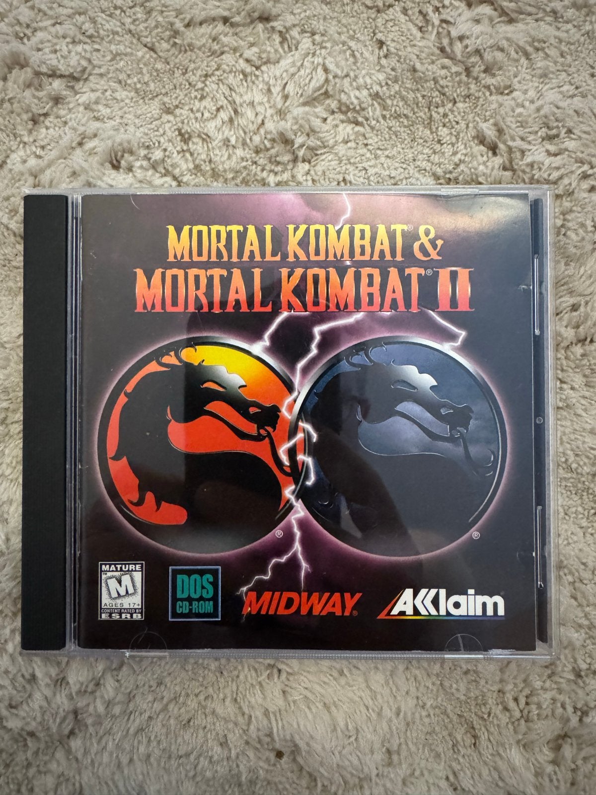 Mortal Kombat & Mortal Kombat II voor PC CD - ROM, Spelcomputers en Games, Games | Pc, Gebruikt, Vechten, 2 spelers, Eén computer