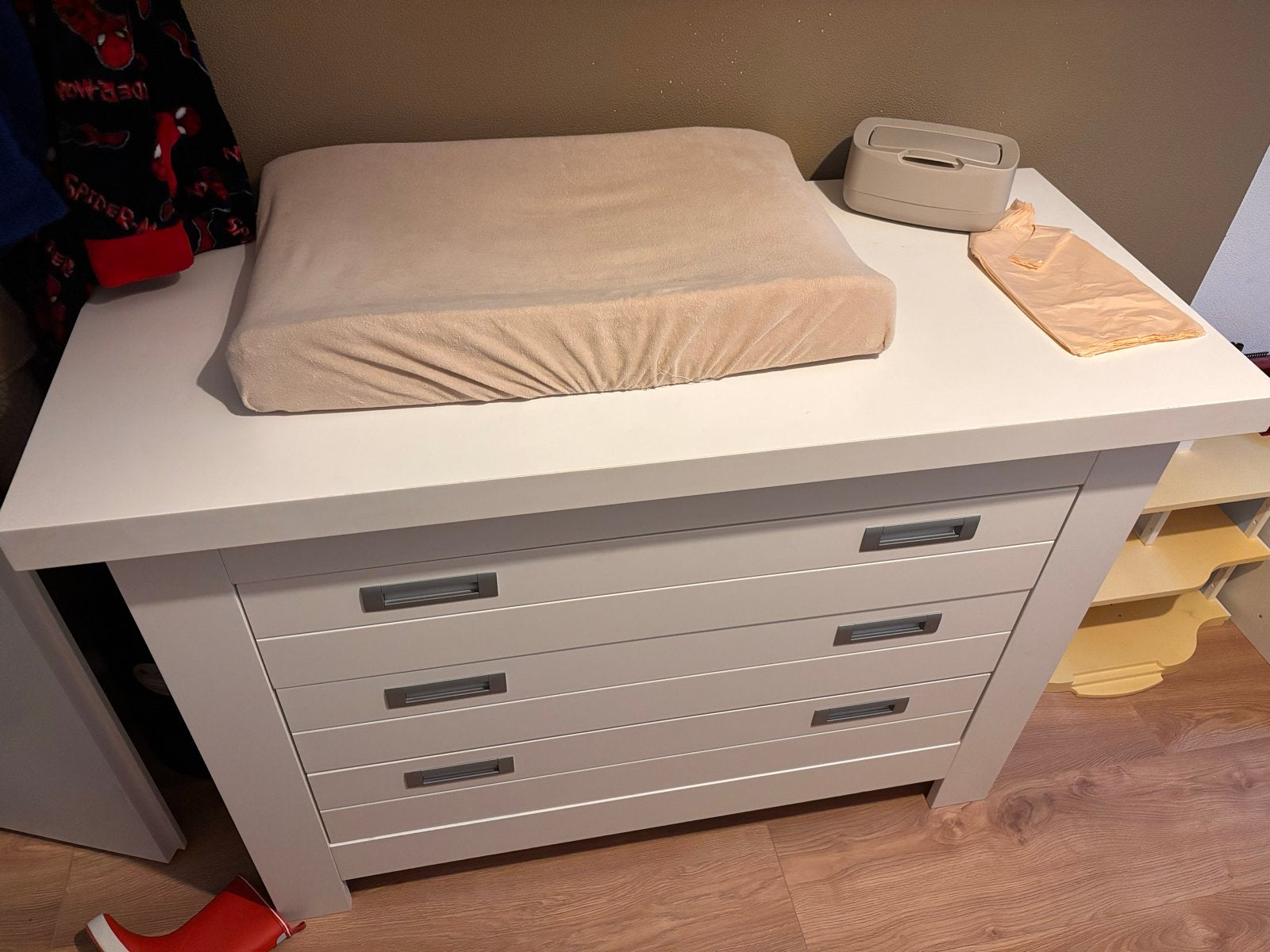 Complete Interbaby babykamer - wit, Ophalen, Zo goed als nieuw, Jongetje of Meisje