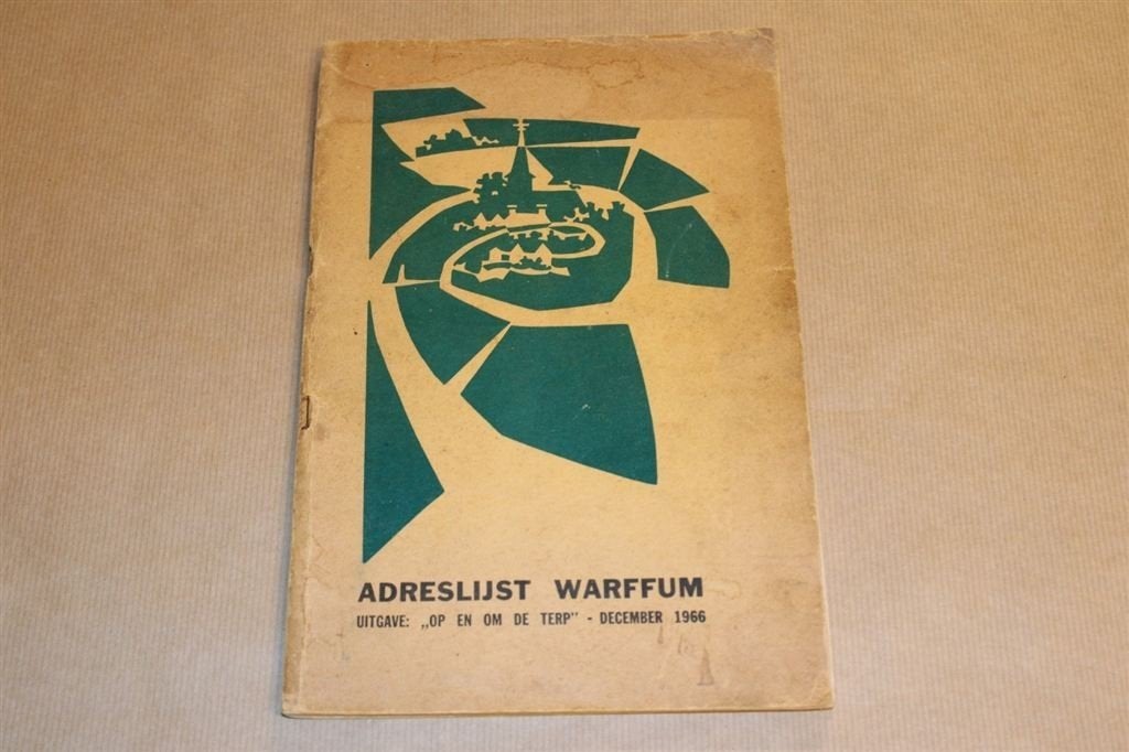 Adreslijst Warffum - 1966 - Geïllustreerd !!, Boeken, Ophalen of Verzenden, Gelezen