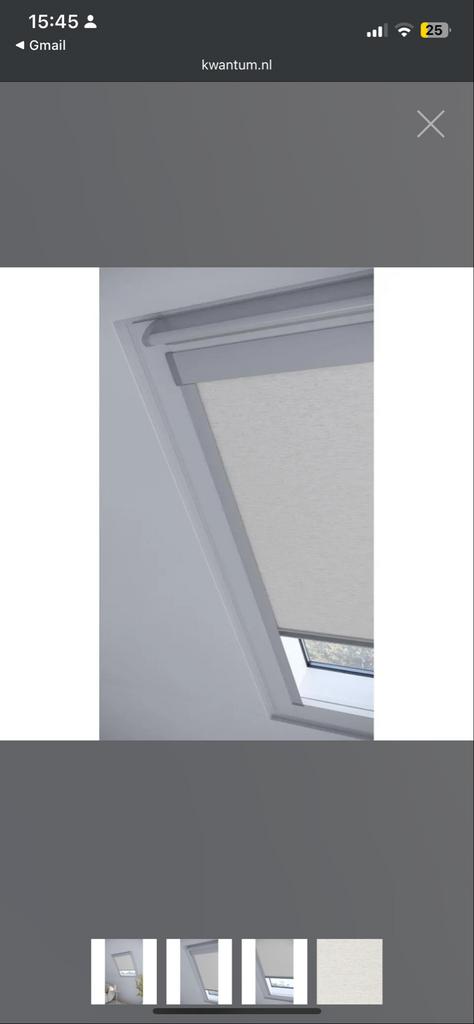 Dakraam Rolgordijn velux GGL S06 97,3 x 94 cm(bxh), Ophalen, Nieuw, 50 tot 100 cm, Minder dan 100 cm