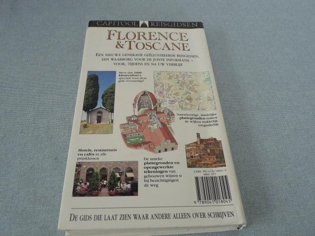   Florence & Toscane Capitool reisgids, Boeken, Capitool, Europa, Ophalen of Verzenden, Zo goed als nieuw