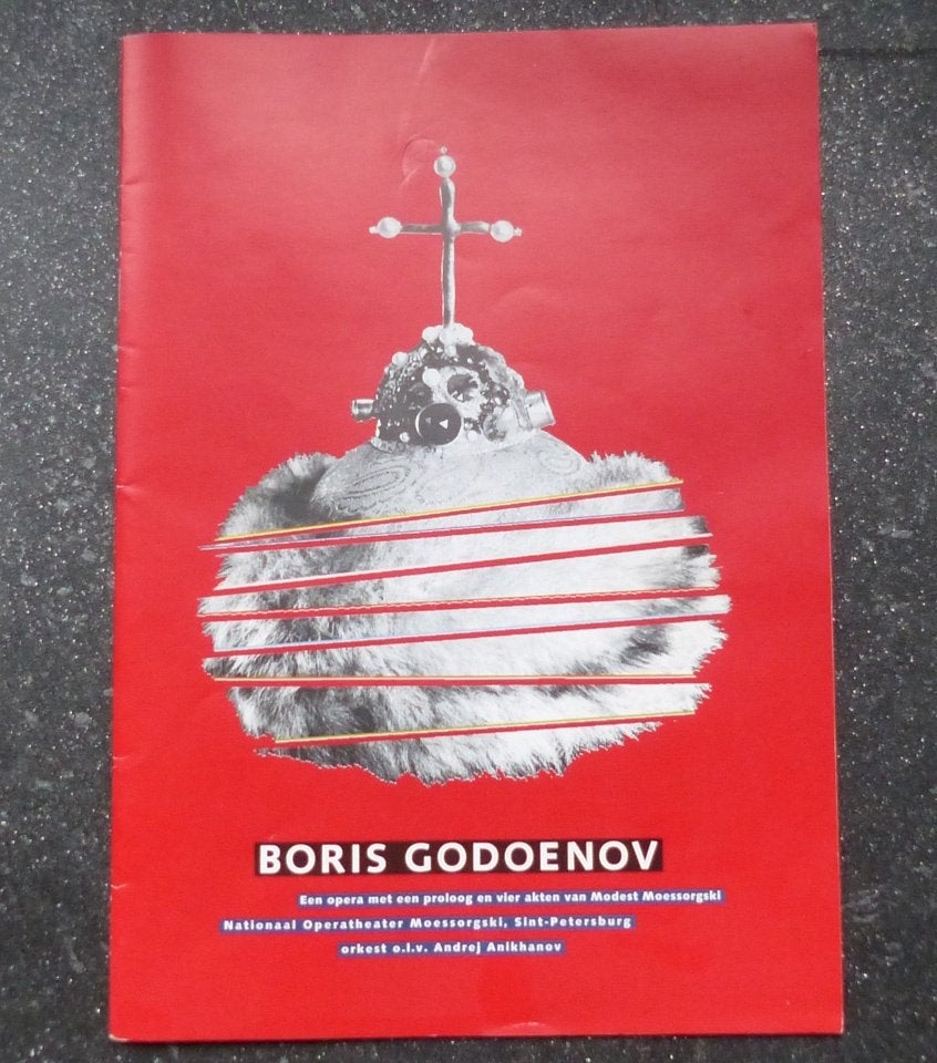 Boris Godoenov opera programma 1994 Modest Moessorgski, Ophalen of Verzenden, Gebruikt, Boek, Tijdschrift of Artikel