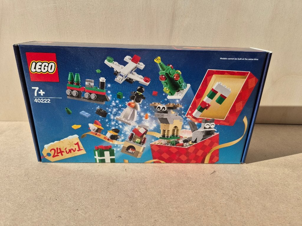 Lego 40222 Christmas Build Up (kerst bouwset), Overige thema's, Nieuw, Ophalen of Verzenden, Complete set