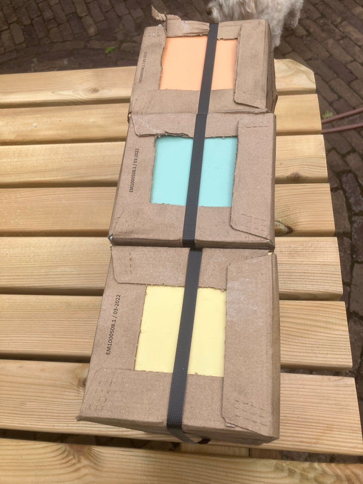 Nieuwe Mosa wandtegels 3 x 1 m² (15x15 cm), Doe-het-zelf en Verbouw, Tegels, Ophalen, Nieuw, Minder dan 20 cm, Minder dan 5 m²