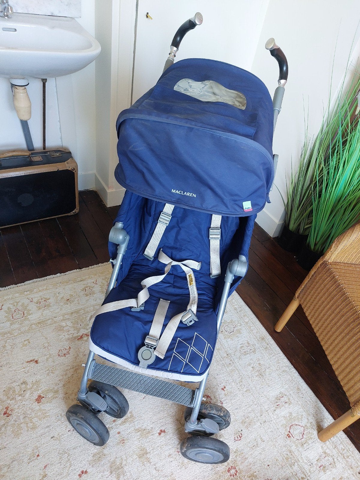 Maclaren buggy, Ophalen, Gebruikt, Maclaren, Verstelbare rugleuning