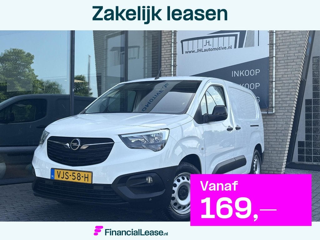 Opel Combo 1.5D L2H1*2XSCHUIF*HAAK*CRUISE*A/C*TEL*INRICHTING, Voorwielaandrijving, Gebruikt, 4 cilinders, 2 stoelen